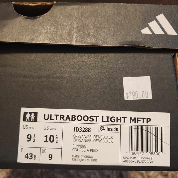 Adidas Ultraboost Light MF Running Shoes | Unisex | id3288 main image 5